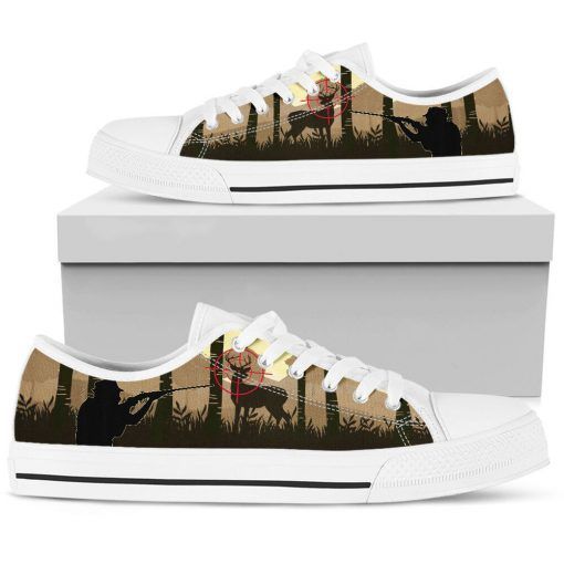 Deer Hunting Hunter Low Top Shoes