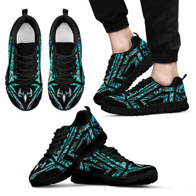 Hunting Senerity Blue Camo Sneakers Shoes