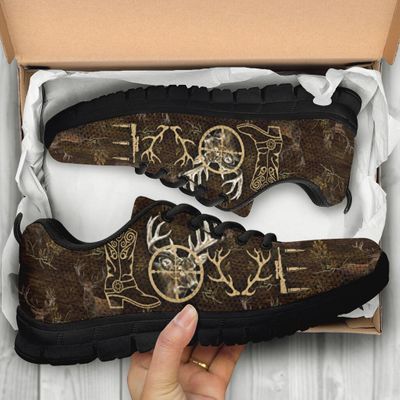 Deer Hunting Love Sneakers Shoes