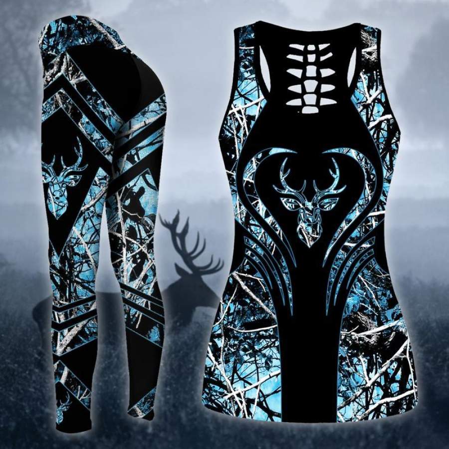 Deer hunting Combo Tank + Legging TT210303