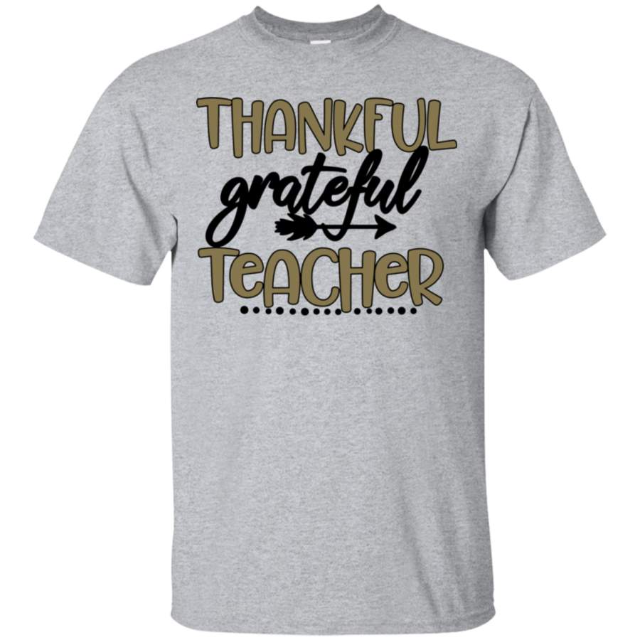 Thankful grateful teacher T-Shirt