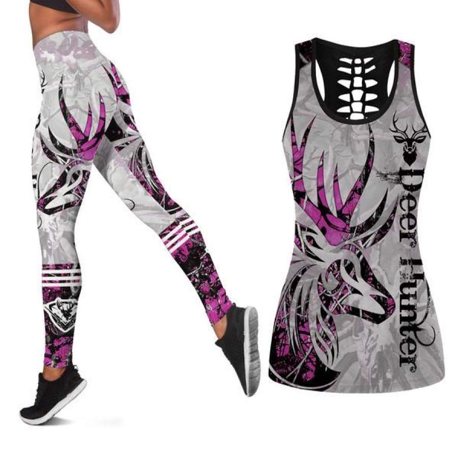 Deer hunting Combo Tank + Legging TT210306