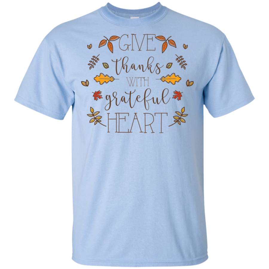 Happy thanksgiving Give thanks with grateful heart Youth/Infrant/Toddler T shirt