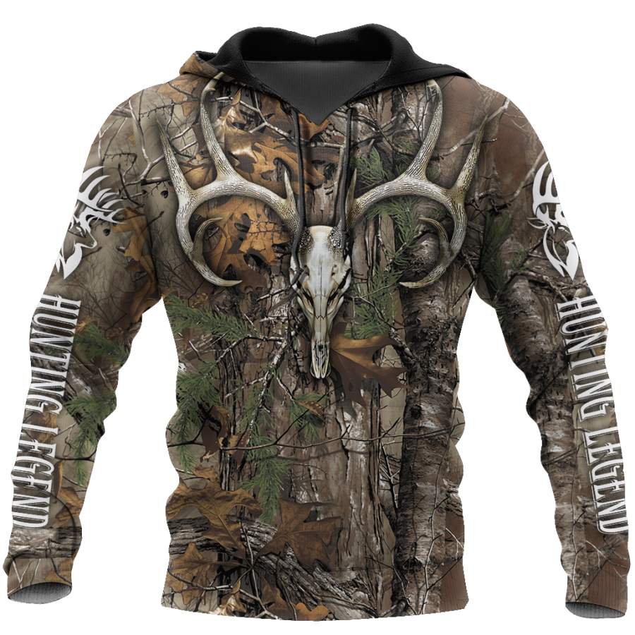 Deer Hunting Camo 3D All Over Printed Shirts for Men and Women AM150201