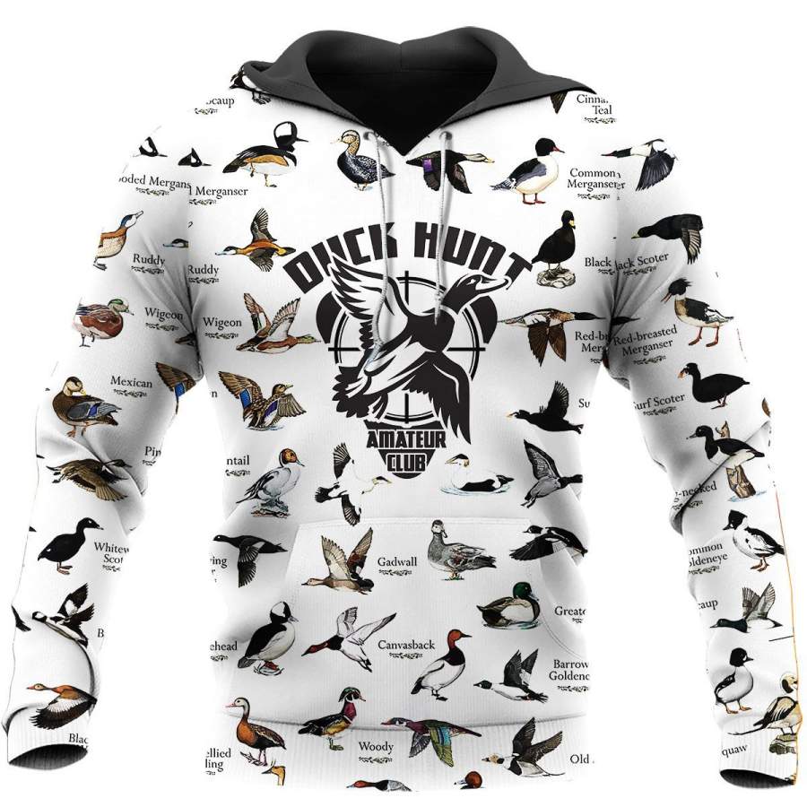 Mallard Duck Hunting 3D All Over Printed Shirts for Men and Women TT0005