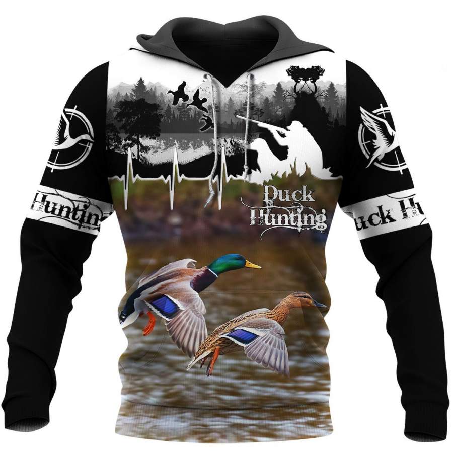 Mallard Duck Hunting 3D All Over Printed Shirts for Men and Women TT0003