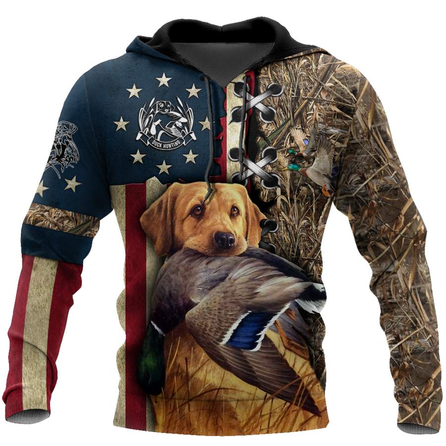 Mallard Duck Hunting 3D All Over Printed Shirts for Men and Women AM071201