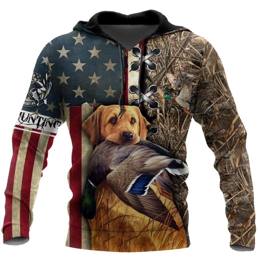 Mallard Duck Hunting 3D All Over Printed Shirts for Men and Women AM071202