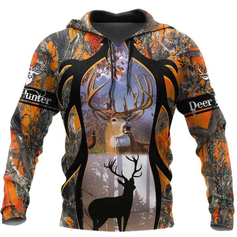 Deer Hunting 3D All Over Printed Shirts for Men and Women AZ112204