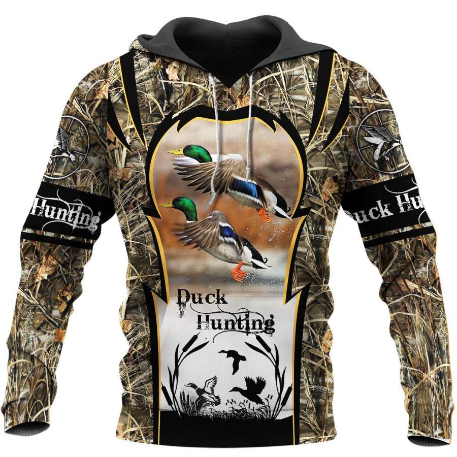 Mallard Duck Hunting 3D All Over Printed Shirts for Men and Women TT221002