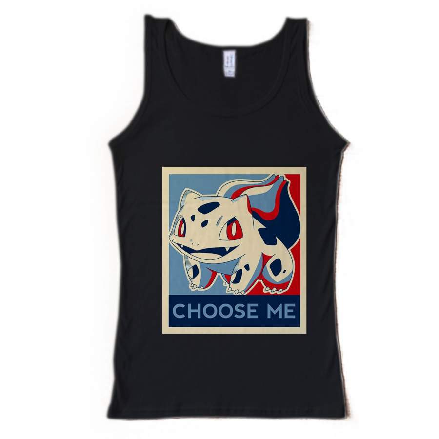 Pokemon Go Choose Me Bulbasaur Men’s Tank Top