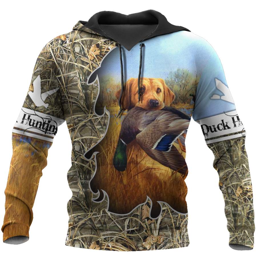 Mallard Duck Hunting 3D All Over Printed Shirts for Men and Women AM141103