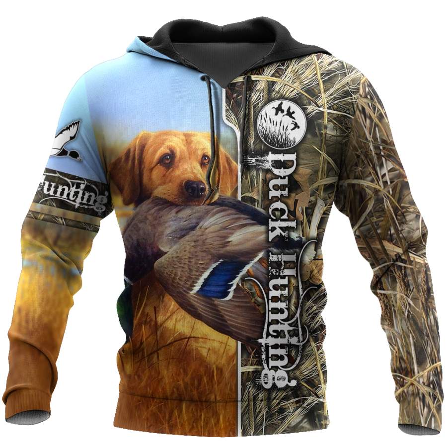 Mallard Duck Hunting 3D All Over Printed Shirts for Men and Women AM261104