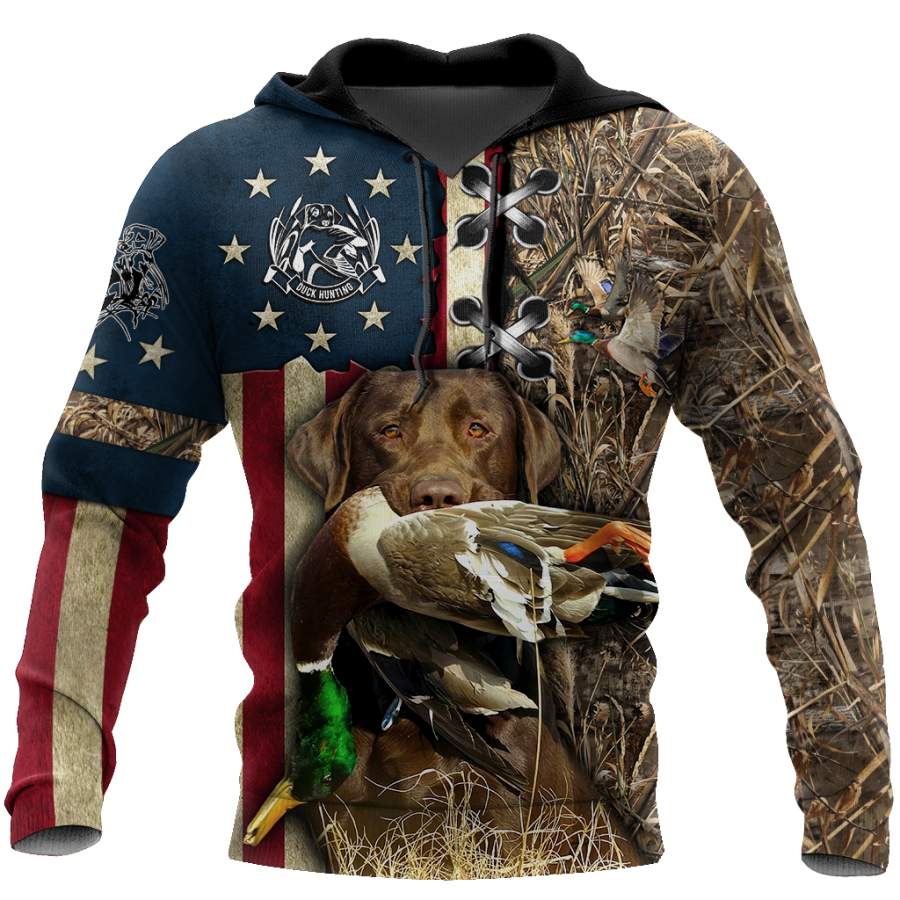 Mallard Duck Hunting 3D All Over Printed Shirts for Men and Women AM221222