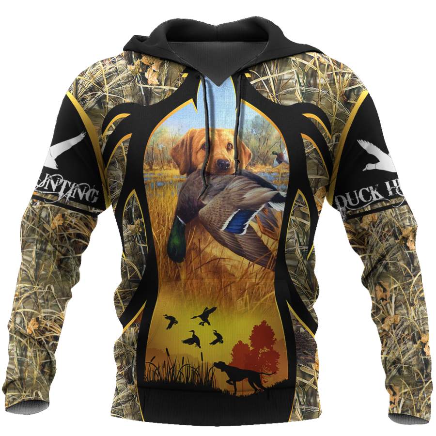 Mallard Duck Hunting 3D All Over Printed Shirts for Men and Women AM141101