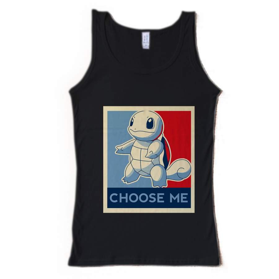 Pokemon Go Choose Me Squirtle Men’s Tank Top