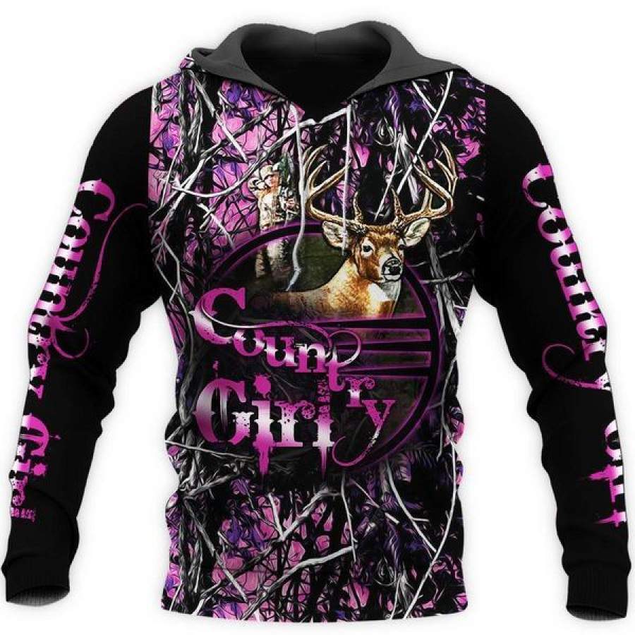 Deer Hunting 3D All Over Printed Shirts for Men and Women TT141008