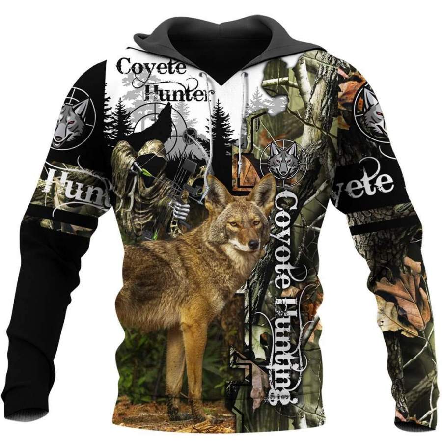 Coyote Hunting 3D All Over Printed Shirts for Men and Women MP882