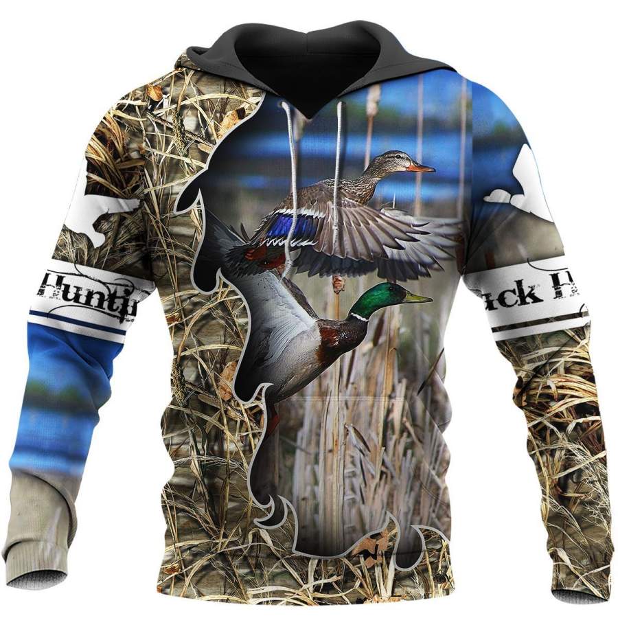 Mallard Duck Hunting 3D All Over Printed Shirts for Men and Women TT081106