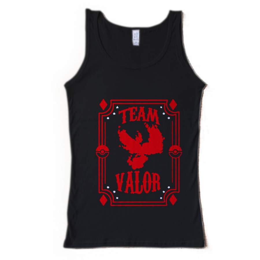 Pokemon Go Team Valor Gotic Men’s Tank Top