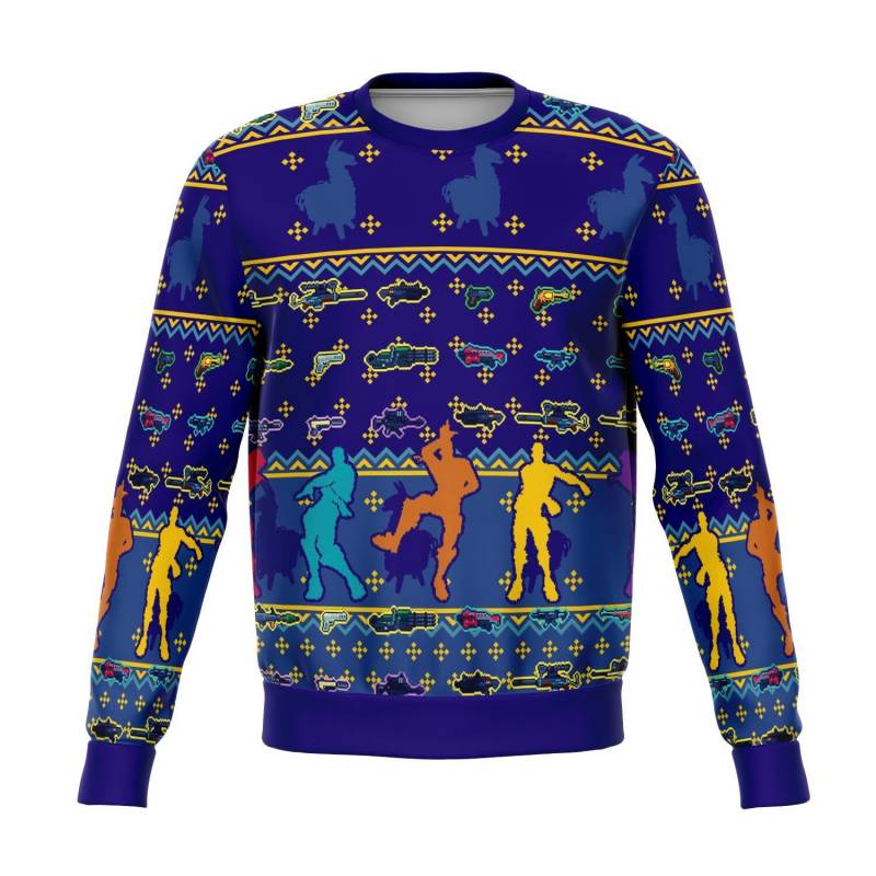 Fortnite Party Premium Ugly Christmas Sweater