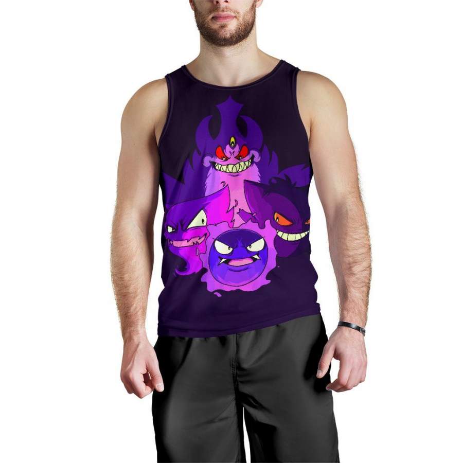 Ghoulish Gengar Pokemon Premium Tank Top