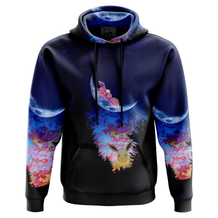 Eevee moon Pokemon Hoodie