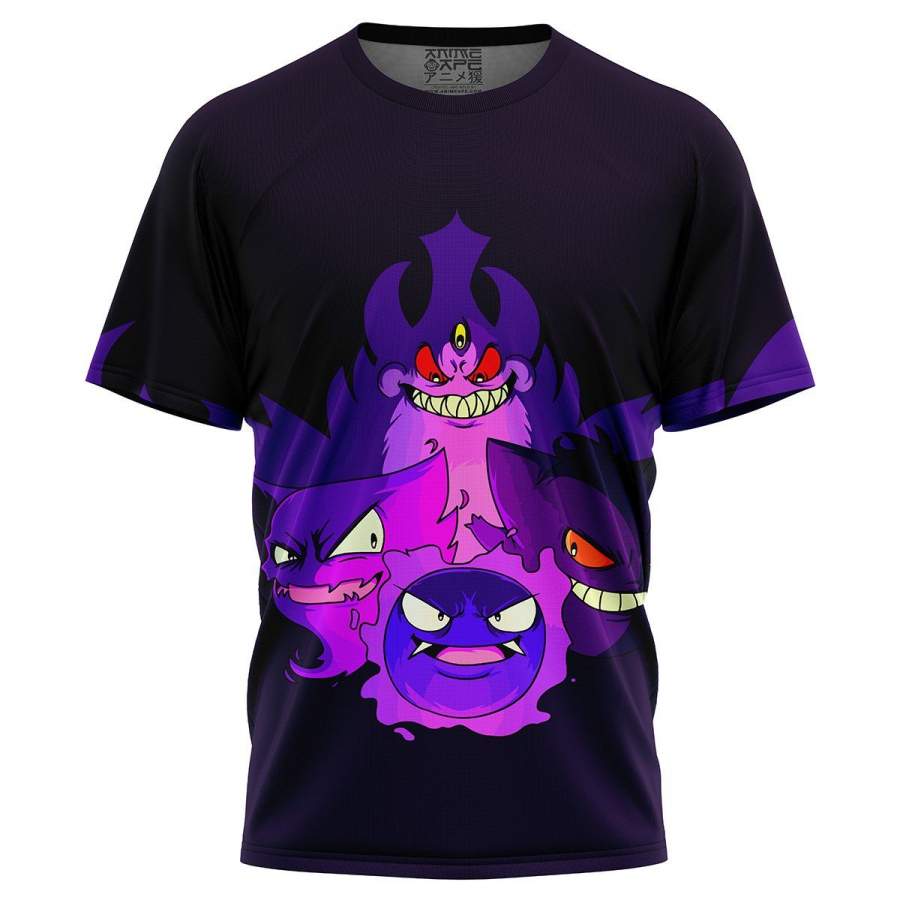 Ghoulish Gengar Pokemon T-Shirt