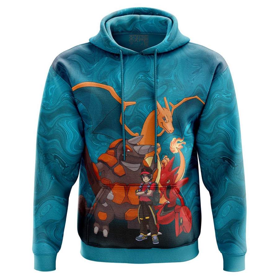 Ash With Pokemons Hoodie