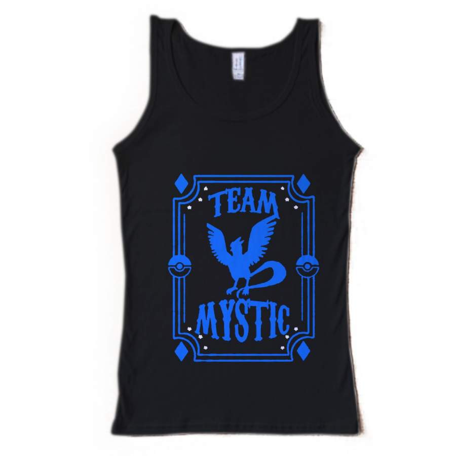 Pokemon Go Team Mystic Gotic Men’s Tank Top