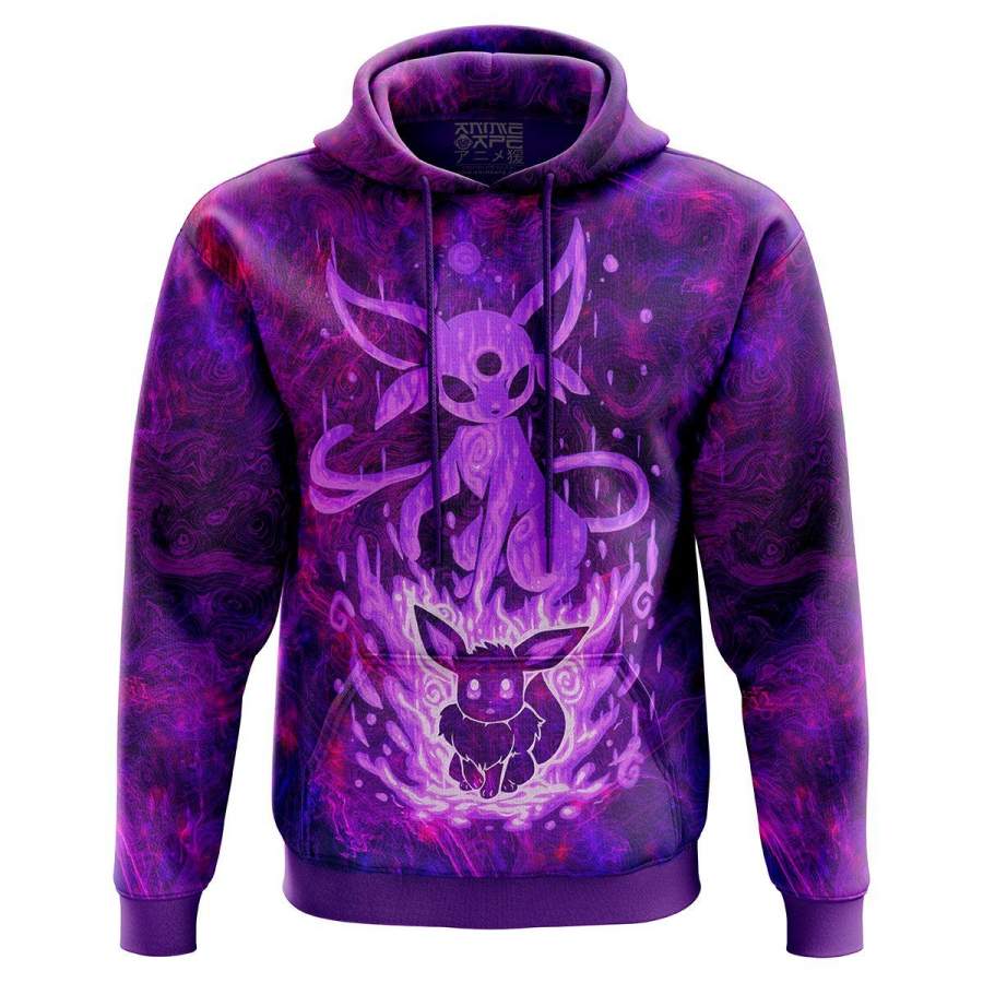 Blazing Espeon Pokemon Hoodie