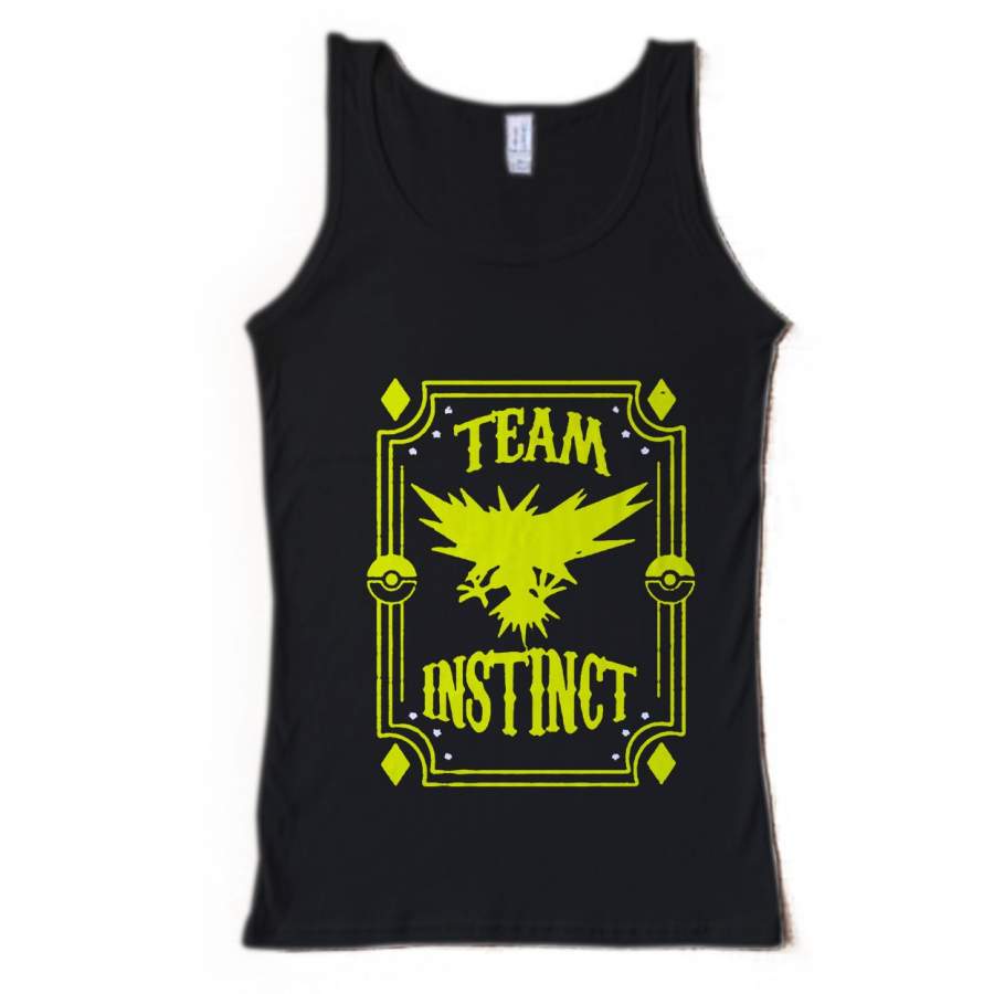 Pokemon Go Team Instinct Gotic Men’s Tank Top