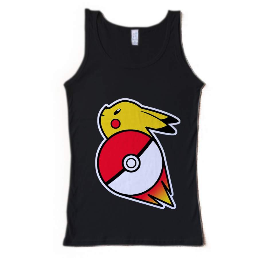 Pokemon Go Pikachu Pokemon Pinball Men’s Tank Top