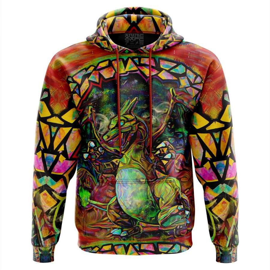 Chakra Charizard Pokemon Hoodie