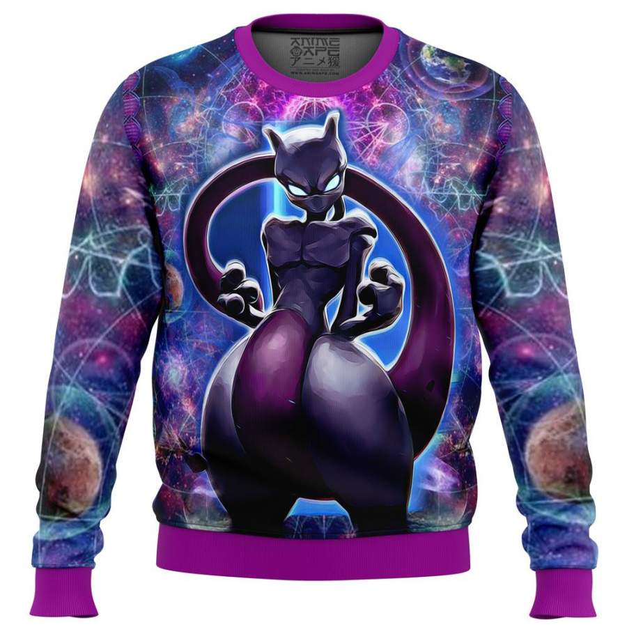 Mystic Mewtwo Pokemon Sweatshirt