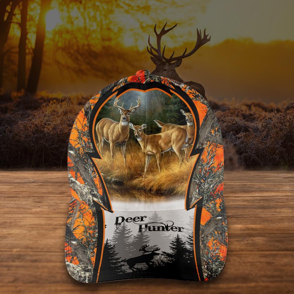 Custom Cap M22 ?C Deer Hunter Love Hunting-Custom Your Cap All Over Printed