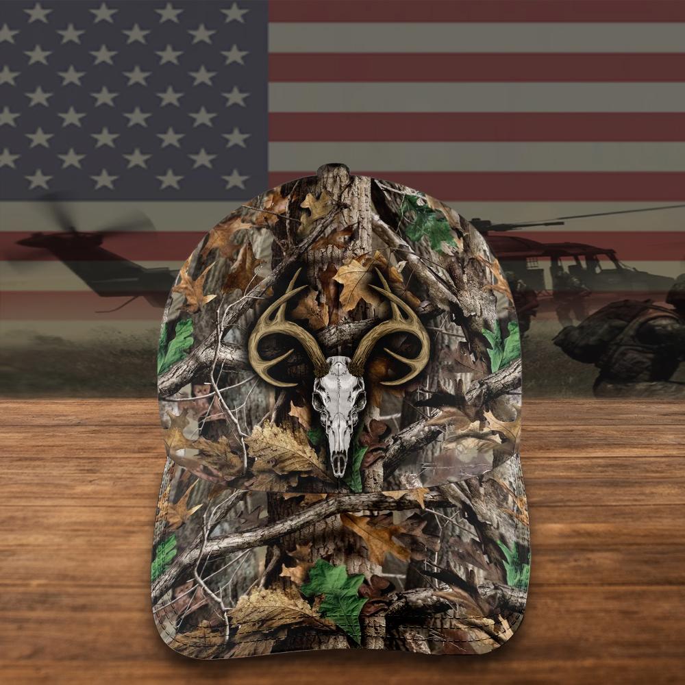 Custom Cap M15 ?C Deer Hunter Love Hunting-Custom Your Cap All Over Printed