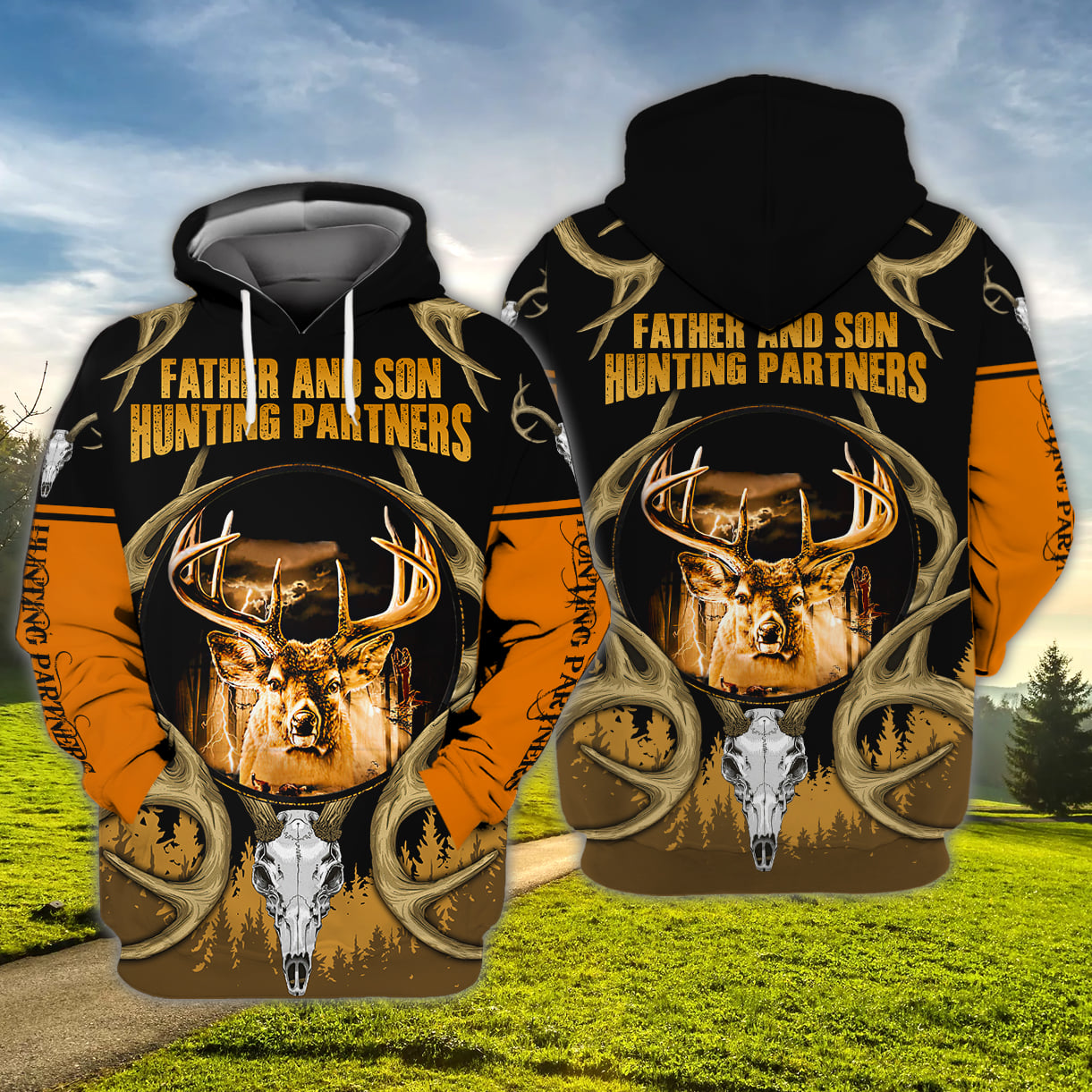 Father And Son Hunting Hoodie