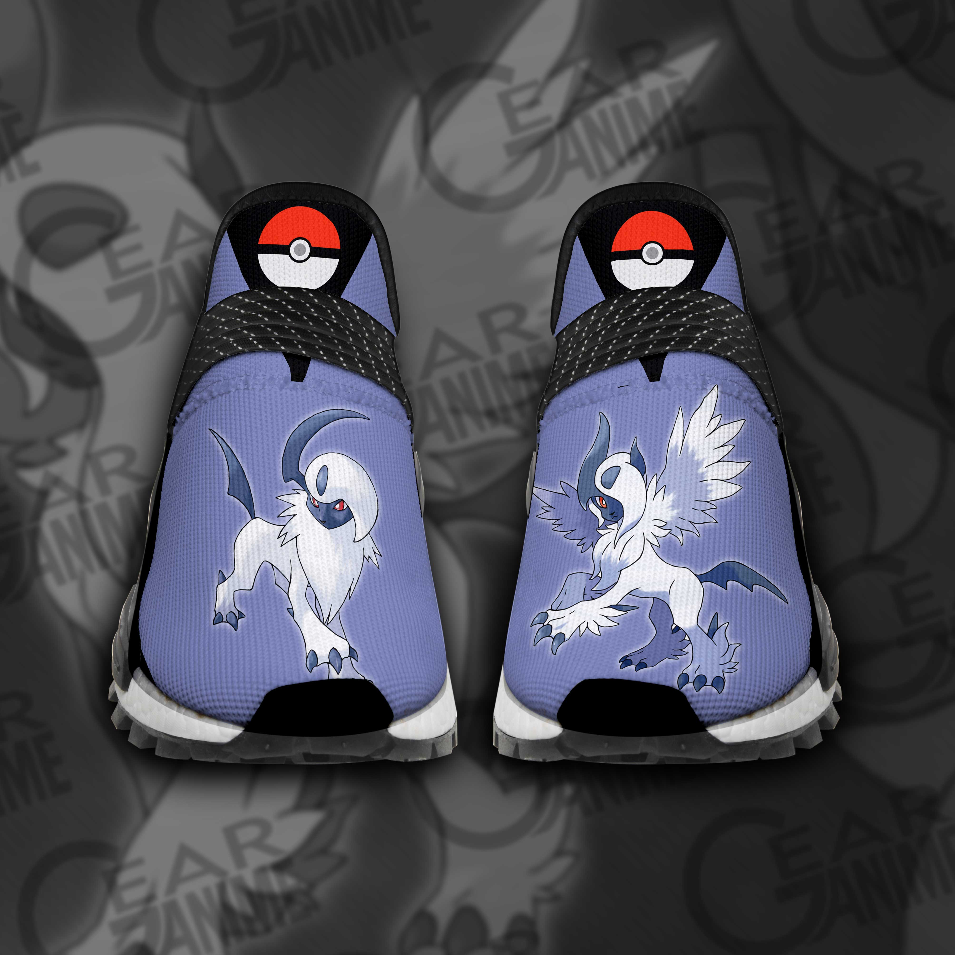 Absol Shoes Pokemon Custom Anime Shoes Tt11