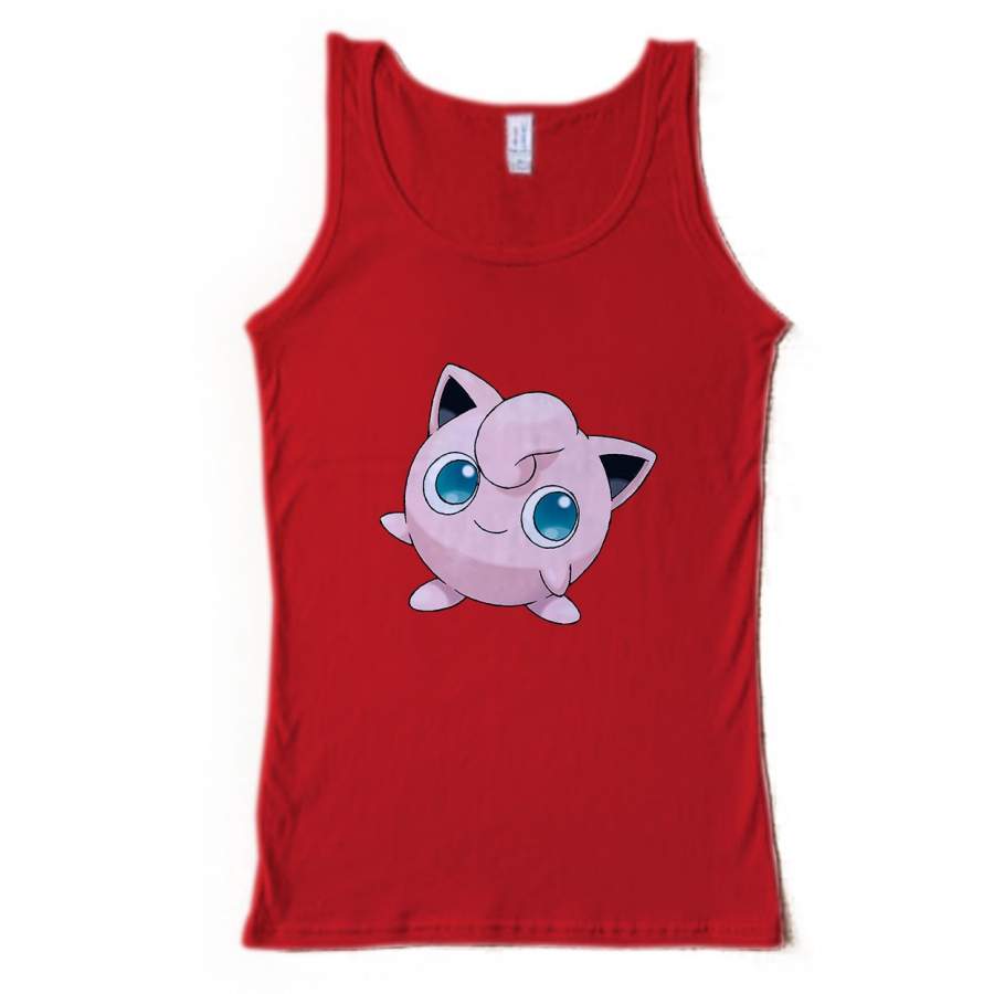 Jigglypuff Pink Pokemon Men’s Tank Top