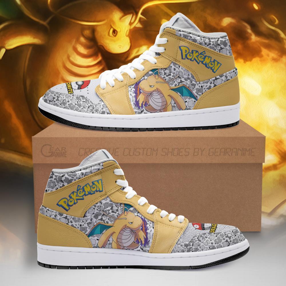 Dragonite Sneakers Pokemon Sneakers Fan PT04