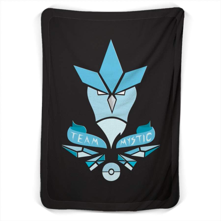 Team Mystic Pokemon Go Fleece Blanket