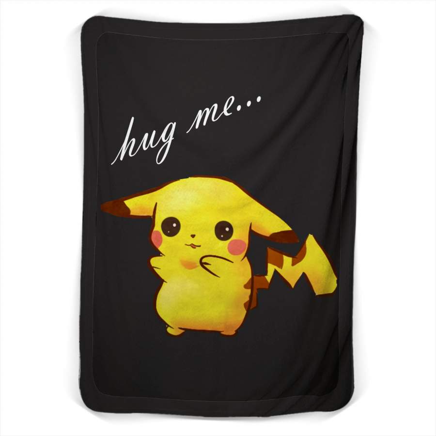 Pokemon Pikachu Hug Me Fleece Blanket