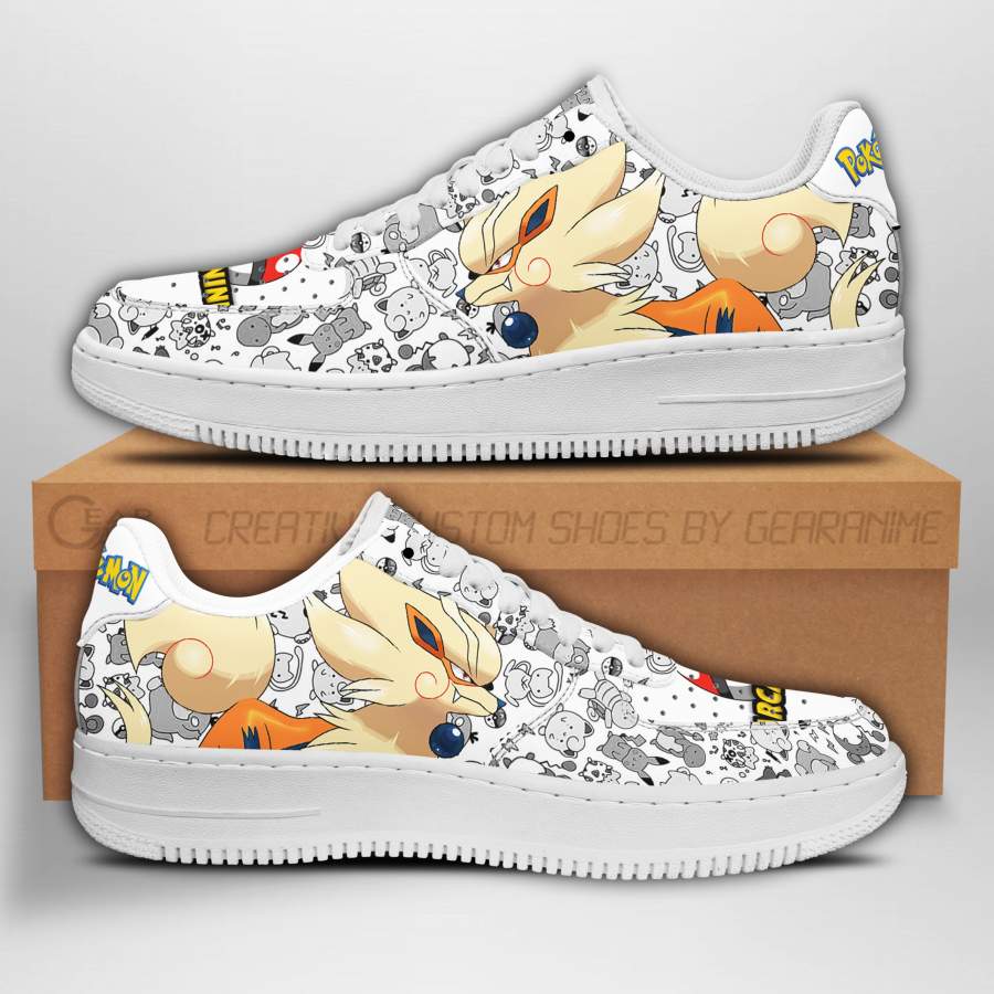 Arcanine Air Sneakers Pokemon Shoes Fan Gift Idea PT04