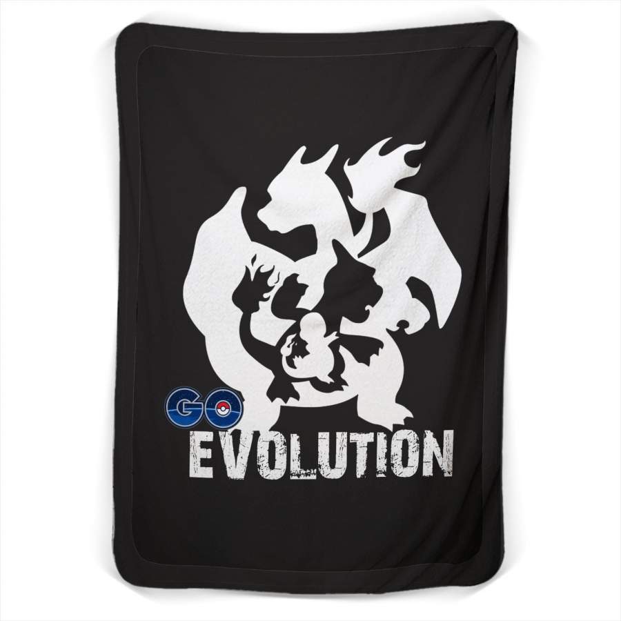 Pokemon Go Evolution Fleece Blanket