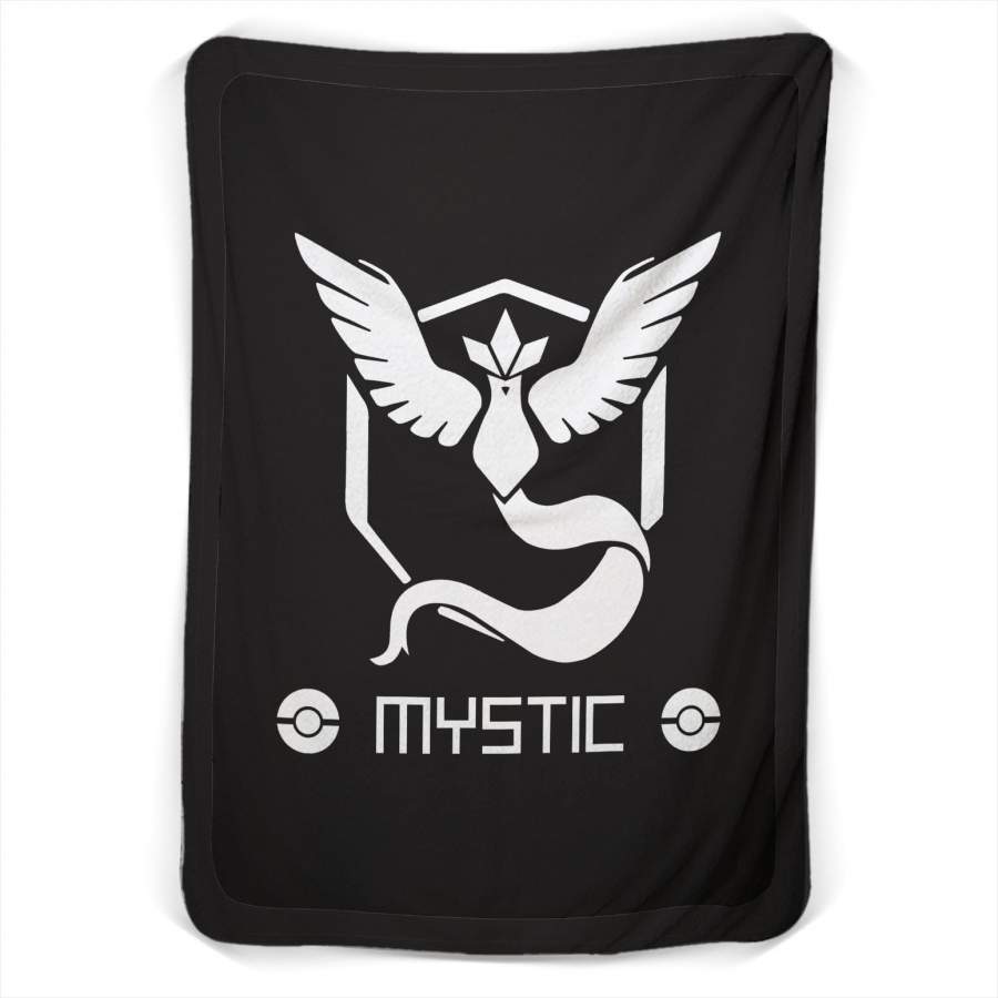 Mystic Pokemon Go Fleece Blanket