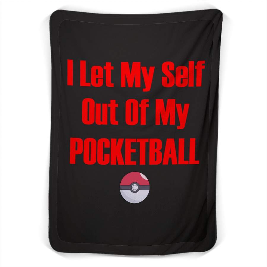 Pokemon Go Pocketball Fleece Blanket