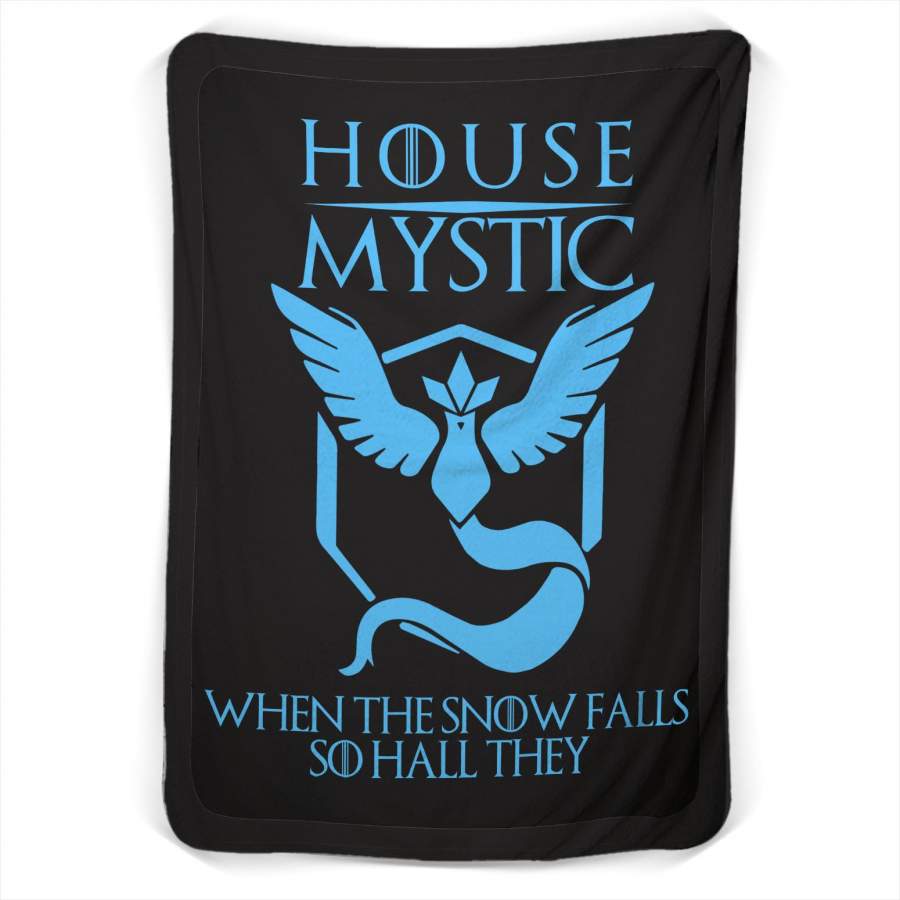 Pokemon Go House Mystic Fleece Blanket