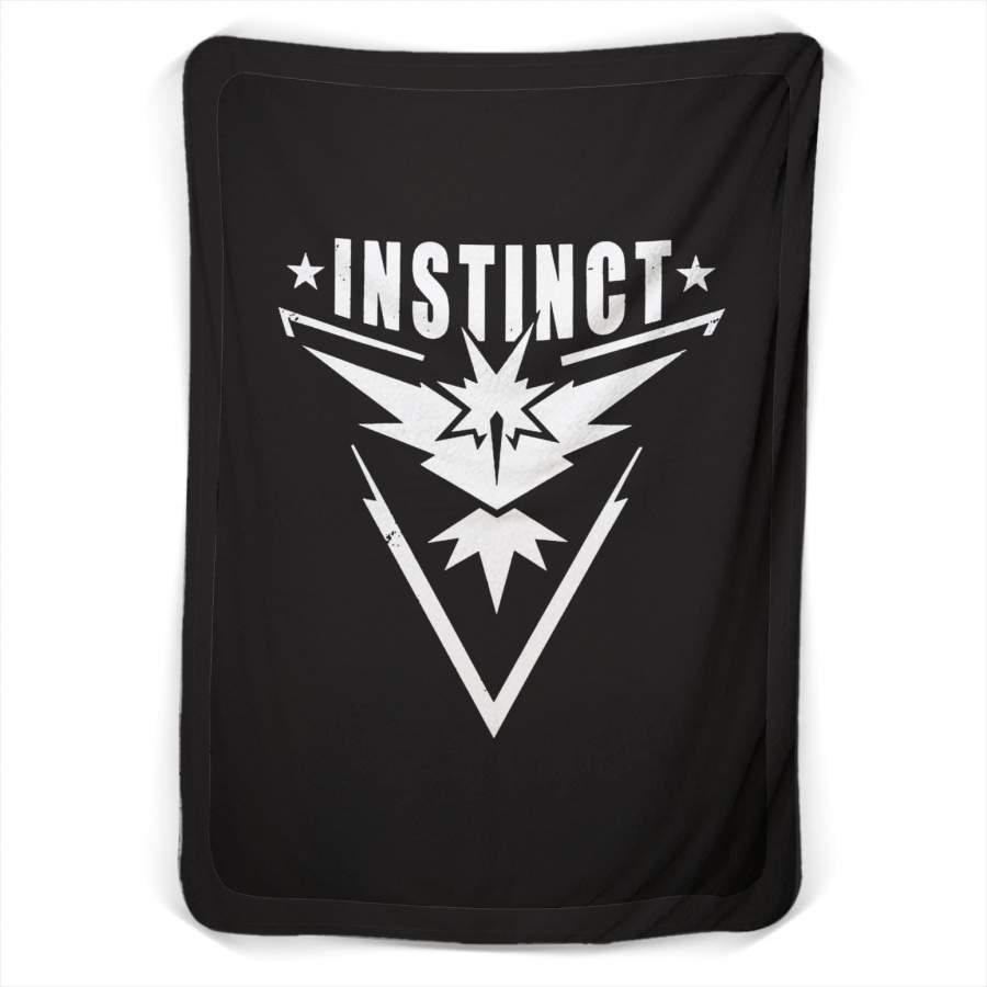 Instinct Pokemon Fleece Blanket