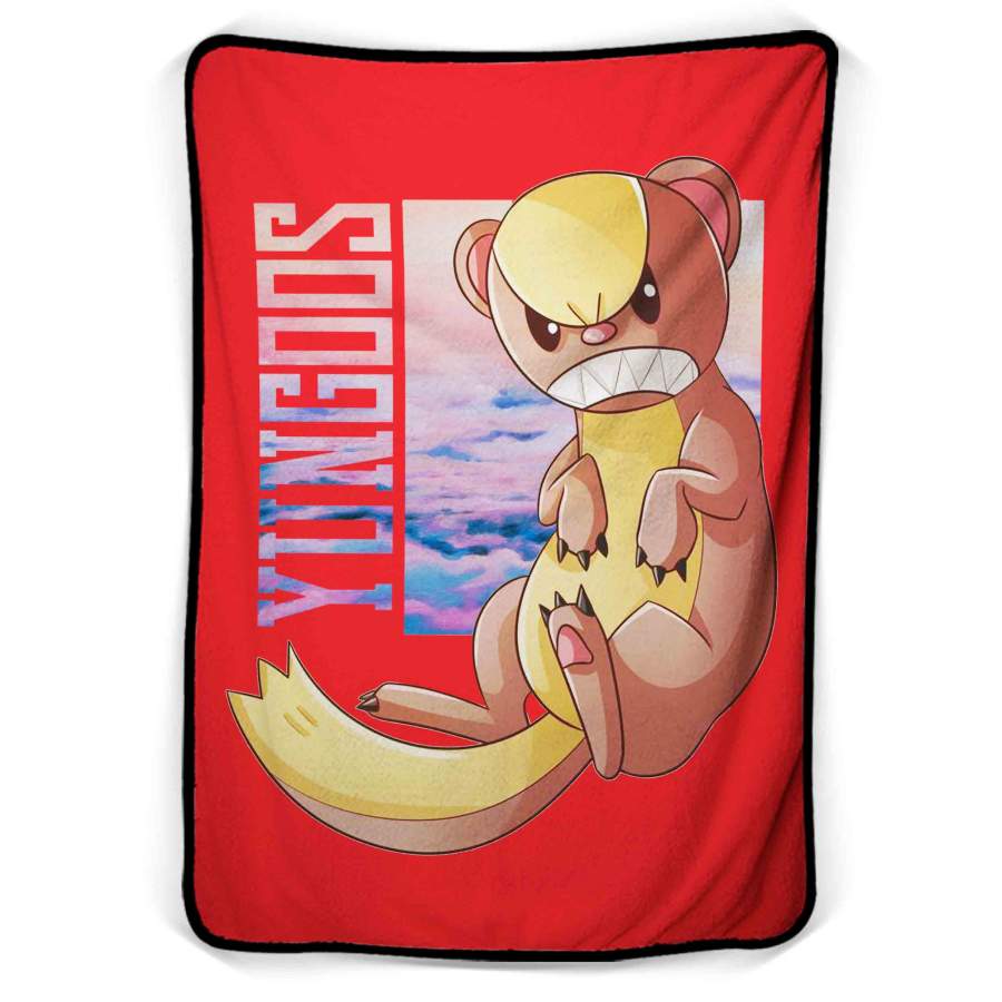 Yungoos Pokemon Cloud Fleece Blanket